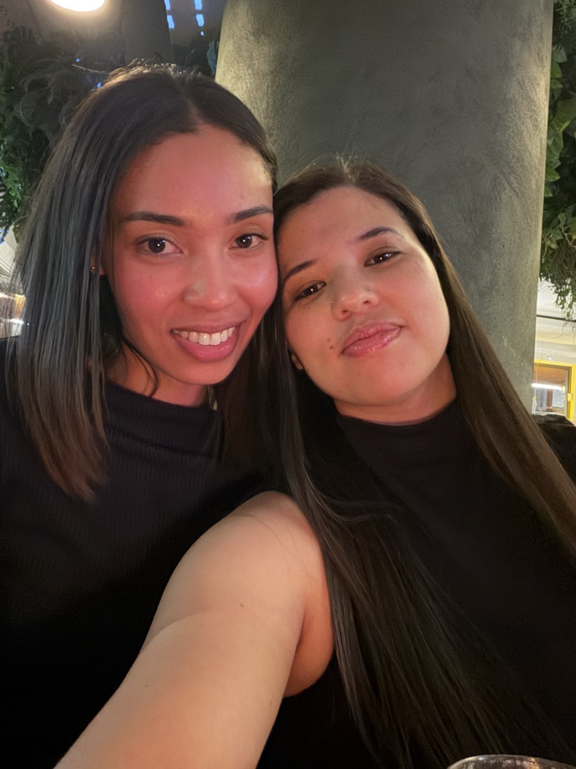 Selfie of Teneille and Carlynn